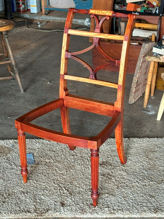 Reconstruction of a Seymour side chair